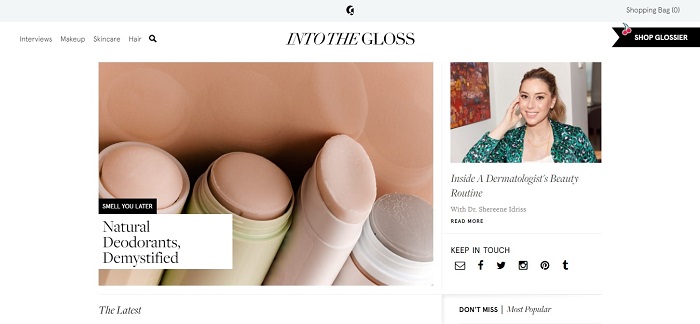 Into The Gloss Blog