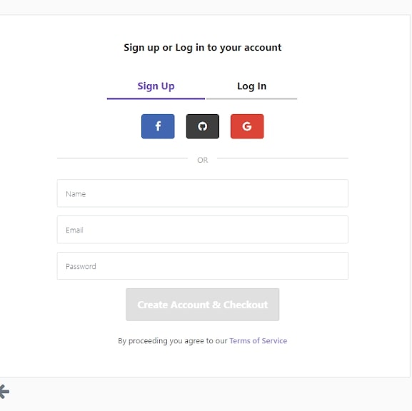 sign up for a Hostinger account