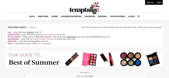 Temptalia Blog