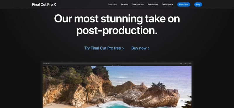 Final Cut Pro X - Main Page