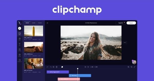 Clipchamp best free youtube video editing software