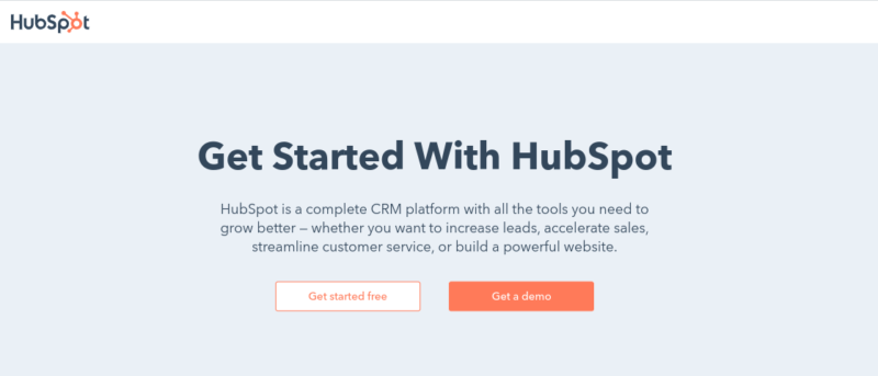 HubSpot Best CRM Softwar