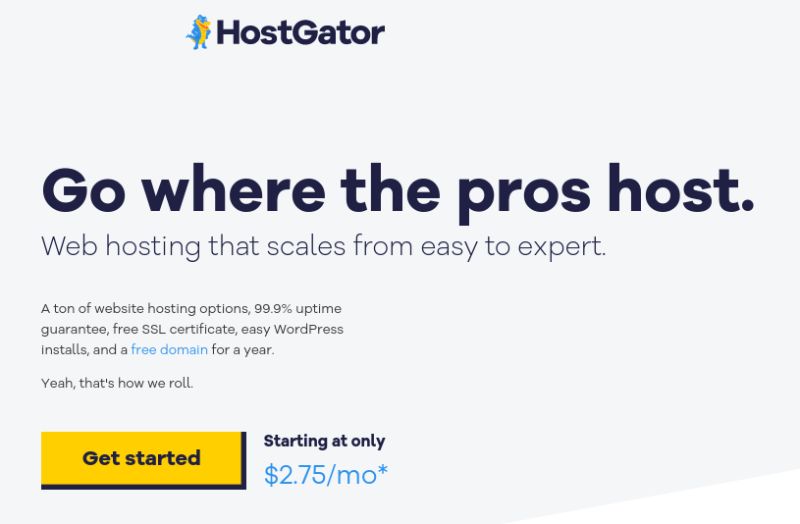hostgator web hosting services