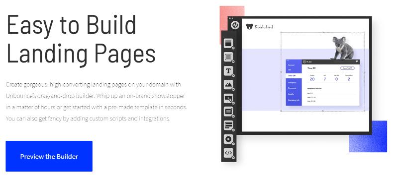 landing page hero image