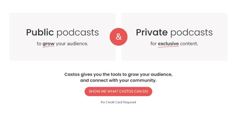 best podcast hosting castos